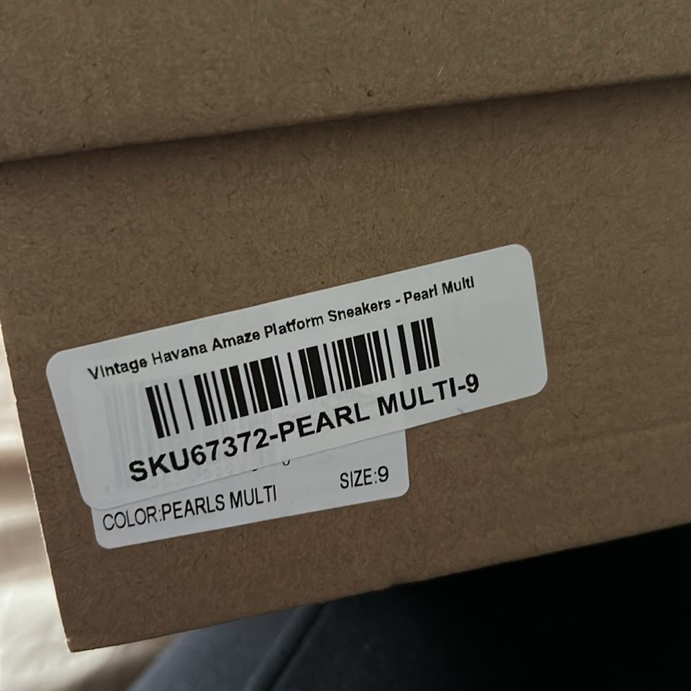 Vintage Havana Amaze Platform Sneakers - Pearl Multi - Picture 8 of 8